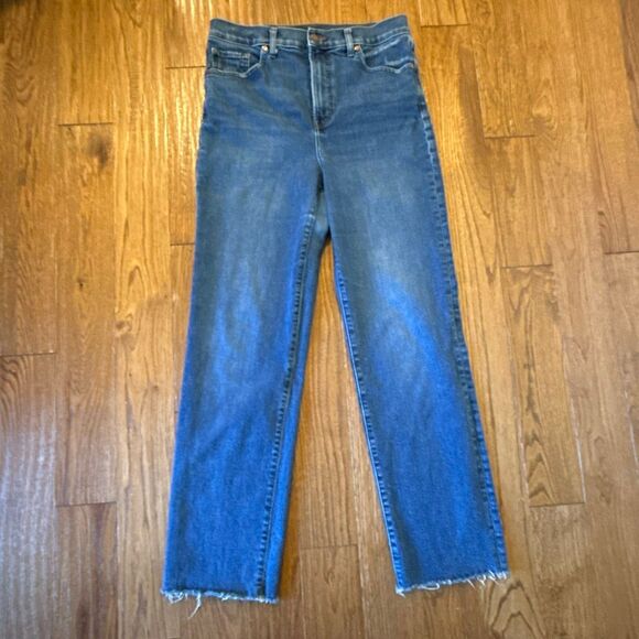 Express modern straight super high rise jeans size 8 - Picture 3 of 12